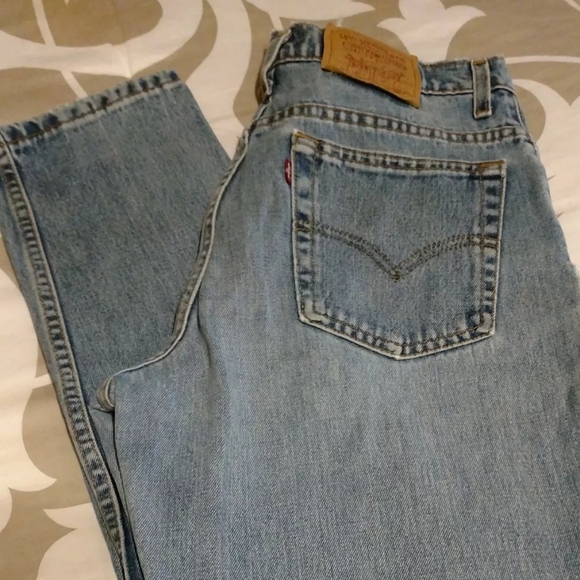Vintage 80s Levi's 550 high rise mom jeans